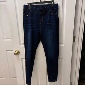 JVINI Blue Jeggings with Slim Fit and Modern Wash